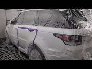 Range Rover Sport, Spot Repair, Part 2: Mask & Paint
