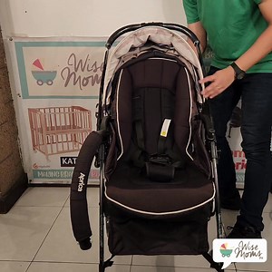 APRICA LUXUNA CUSHION Stroller - Black 231108 [VIDEO] | WiseMomsph Online Shop | Facebook