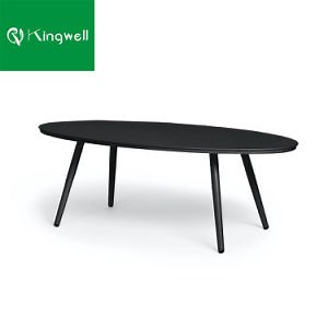 [Hot Item] Garden Dining Aluminum Long Table with Prefer Welding for Sale