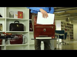 Genuine Leather Briefcase Laptop Bag Messenger - Moonheart | Time Resistance - Official Review