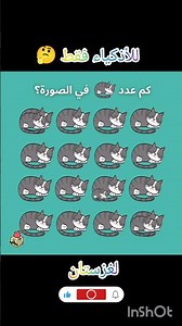 كم عدد القطط في الصورة 😺😺 للأذكياء فقط 🤔🤔 #حل #اكسبلور #لغز_للاذكياء #الغاز