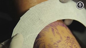 Lion with Versace logo ✔️❤️✈️ #reels #youtube #viral | Krazÿ Tattoo