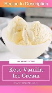 RECIPE 👉 https://www.myketokitchen.com/keto-recipes/no-churn-keto-cream/ 🍨 The Easiest Keto No Churn Ice Cream Recipe 😋 It doesn't set hard and comes out tasting delicious due its its SECRET Softening Ingredient 😍 | My Keto Kitchen