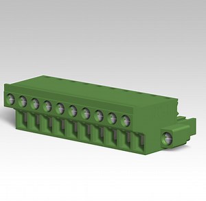 [Hot Item] 5.08mm Pitch Screw-Type Terminal Block Plug with Flange for Industrial Use