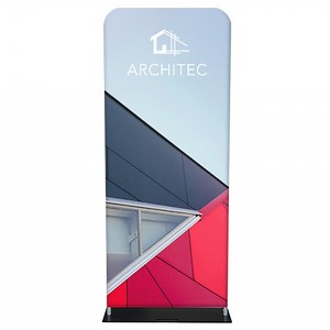 36" Rise Double-Sided Fabric Banner Stand