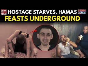 On Cam: Hostage Rom Braslavski Begs For Food As Hamas Feasts In Tunnel | ET Now World