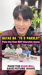 292K views · 14K reactions | BATAS BA ‘TO O PAKULO? Pass the Kian...