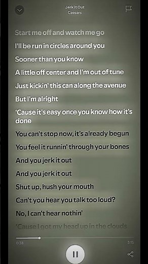 "Jerk It Out" By Caesars - Sped Up Lyrics #fyp