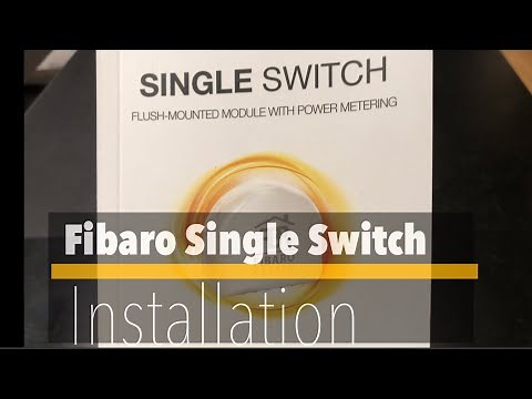 Fibaro Single Switch HomeKit Installation