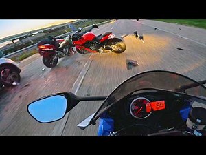 10 Minutes of Motorcycle Crashes That Prove How Fast Things Go Wrong