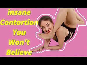 R Hot Bikini Stretching and twisting exercises Flexibee