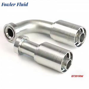 [Hot Item] FL87391RW 90 Degree Elbow SAE Flange 3000psi Code 61 Hydraulic Hose Fitting