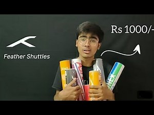 I bought all affordable feather Shuttlecock by Hundred and reviewed them!