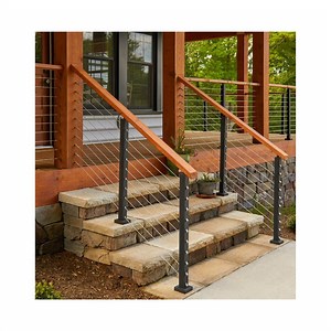 [Hot Item] Cable Railing Deck Outdoor Post System Modern Indoor Cable Railing