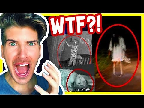 REACTING TO PARANORMAL VIDEOS!