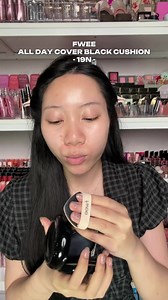tháng này test nền mún lủng mặt lun thặc xự #fwee #fweeblackcushion | cushion fwee