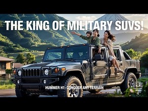 本物の軍用SUV！Hummer H1徹底レビュー【唯一無二の存在感】