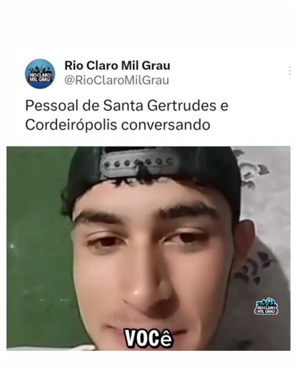 O pae ama vocês 🫶🏻 'é meme' 👉🏻 siga: instagram.com/rioclaromilgrau | Rio Claro Mil Grau