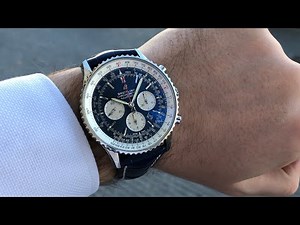 Breitling Navitimer B01 Chronograph 46 Aurora blue
