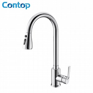 [Hot Item] Pull Down Kitchen Faucet Sanitary Ware Pull out Kitchen Mixer Kitchen Sink Tap