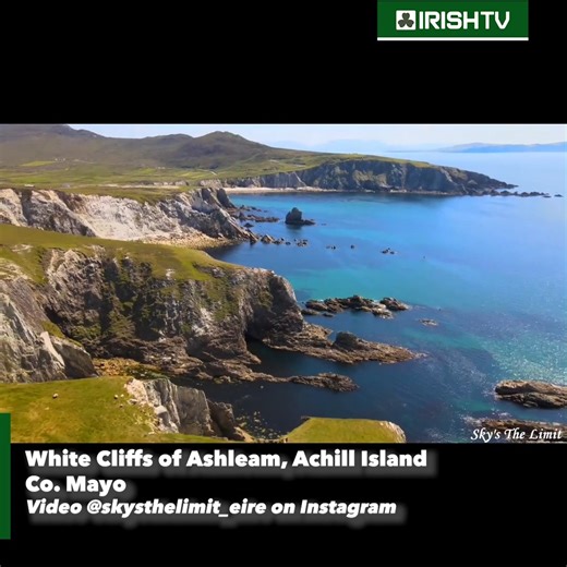 Stunning scenes from over Achill Island 💚 | Irish TV
