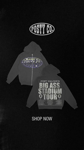 Shop The BIG ASS Stadium Tour Collection | Post Malone