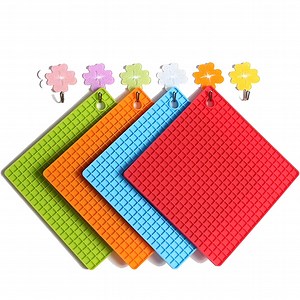 [Hot Item] Elegant Waterproof Silicone Coasters for Modern Home Decoration