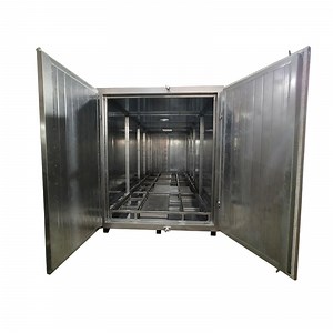 [Hot Item] 5m Gas Powered Powder Coating Industrial Bake Oven with Overhead Top Track