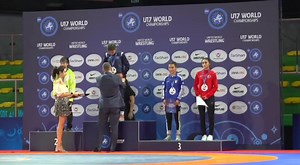 Şərhsiz 💪🇦🇿 #azerbaijan #women #wrestling #u17 #worldchampionship #winner #gold #medal #champion #anthem | Azərbaycan Güləş Federasiyası - Azerbaijan Wrestling Federation