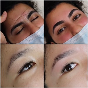 486K views · 3.4K reactions | Stunning brow shaping & lamination in a few simple steps | MetDaan Makeup | Facebook
