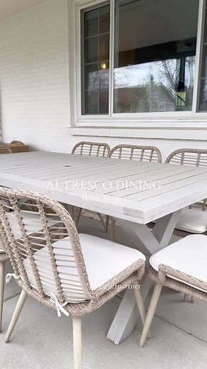 6.1K views · 11 reactions | I was looking to do a little refresh for our patio space and came across these outdoor table finds at Target and fell IN LOVE! #TargetPartner https://s.markable.ai/4664ZwX | Bloom and Babe | Facebook