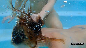Aquaphilias- Kelli and Carissa VS the SCUBA Guy- PERIL | Clips4sale