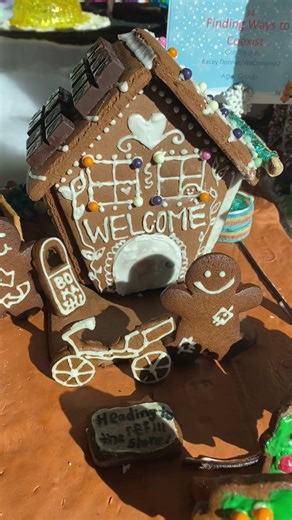 This sound bite by Kiss The Ground inspired the theme of this gingerbread house built by We Compost ♻️ How many Earth friendly practices can you find? Come see it on display at Discovery Cube Los Angeles during the Science of Gingerbread! Available until January 7. Learn more at https://www.discoverycube.org/science-of-gingerbread/ | Discovery Cube | Facebook