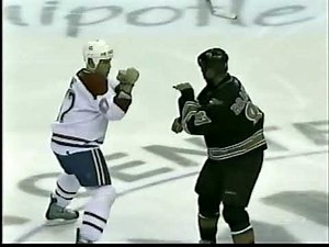 Donald Brashear vs Aaron Downey