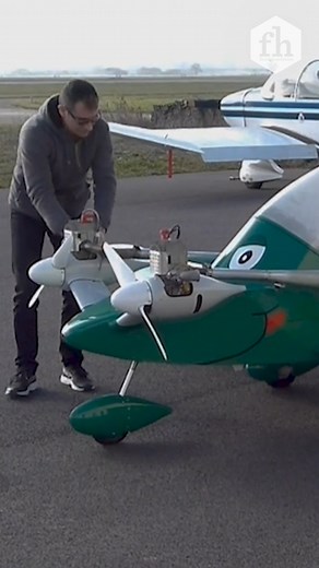 71K views · 35 reactions | This is one unique plane. #plane #diy #building #invention | Family Handyman | Facebook