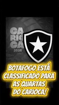 Botafogo qualified for the quarterfinals of the Carioca Championship 2016 - See Carli and Gatito'...