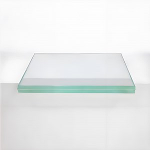 [Hot Item] Premium 5mm Ultra White Laminated Glass Showcase Cabinet