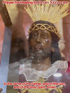 10K views · 4.1K reactions | Prayer for Healing to Hesus Nazareno #Traslacion2024 #HesusNazareno | PrayersDevotion | Facebook