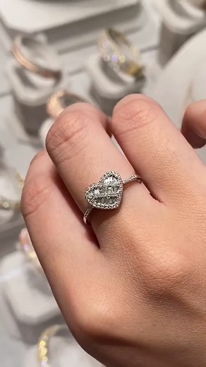 Unlock a trio of love’s true enchantment with our heart-shaped diamond rings. Which ring have you fallen in love with at first sight? ✨💖 263920322/ 267250723/ 260700621(WG) #HABIB #HABIBJewels #TheGiftofHappiness #Diamonds #Emas #Gold #Berlian | HABIB