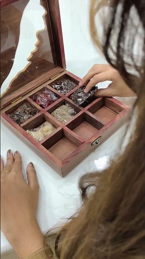 🌿 Kerala-Themed Handcrafted Spice Box – A Touch of Tradition! 🇮🇳 | Angroos Handicrafts