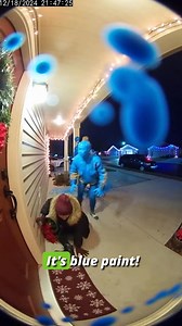 Two women try to steal my Christmas decorations, but they didn't expect a blue paint bomb to explode in their faces! What would you do if you were in this situation? Watch until the end! | Porch Social Lab