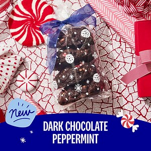 A chocolate-y cookie with a minty tingle 🍫🌿 | Levain Bakery