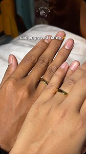 418 reactions · 141 comments | Celebrate your love with a timeless symbol. Our best-selling couple rings, personalized just for you✨❤️‍ Order now ➡️➡️ m.me/101072739470168 #jcjewelry #jewelry #personalizedjewelry #engravedring #ring #namering | Online JC Taiwan | Facebook