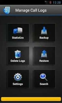 Manage Call Logs Android App