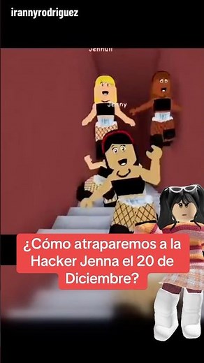 HOW TO CATCH HACKER JENNA IN ROBLOX? #roblox #brookhaven