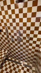 Nothing but fun and funky vibes in this retro shower ✨ There’s no better to way to jump start your day than with the ultimate shower experience, including ThermaSol steam and In-Shower Bluetooth Speakers 🎵. 📸: Drews Plumbing | Thermasol