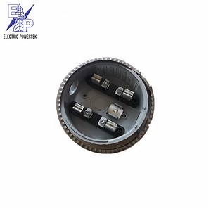 [Hot Item] Single Phase 100A Rectangle Meter Base Socket Meter Socket with Copper Jaws