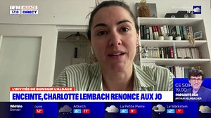 💬 "C'est une carrière qui se termine de la plus belle des manières" Enceinte, Charlotte Lembach renonce aux JO de Paris | BFM Alsace