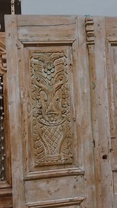 27 reactions | Egyptian Hand-Carved Pair Was $1600, now only $1280 for the pair Roughly 27” x 98” per door | The Manor Antiques & Architecturals | Facebook