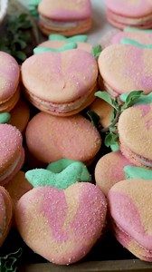 Hello friends! Discover the joy of baking with these delightful Peach Macarons. With their crisp, delicate shells, luscious peach jam filling and a cinnamon cream cheese frosting, these macarons offer a ton of flavor that captivate the senses. Full recipe: https://www.piesandtacos.com/peach-macarons/ | Pies and Tacos